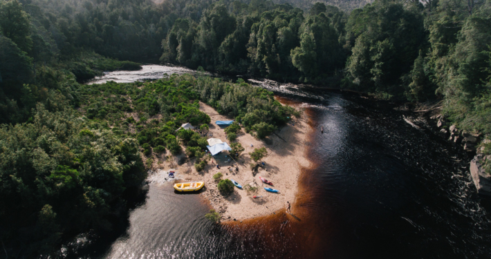 Franklin River camp Tasmania Australia_photo_Matic Oblak